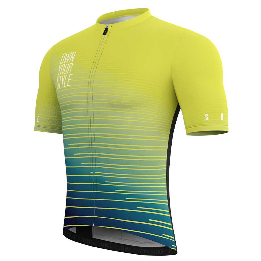 Souke, Soukesports, Cycling Jersey, Cycling Shorts, Bike shorts, Men's Cycling Shorts, Cycling Jersey CS1102-Yellow
