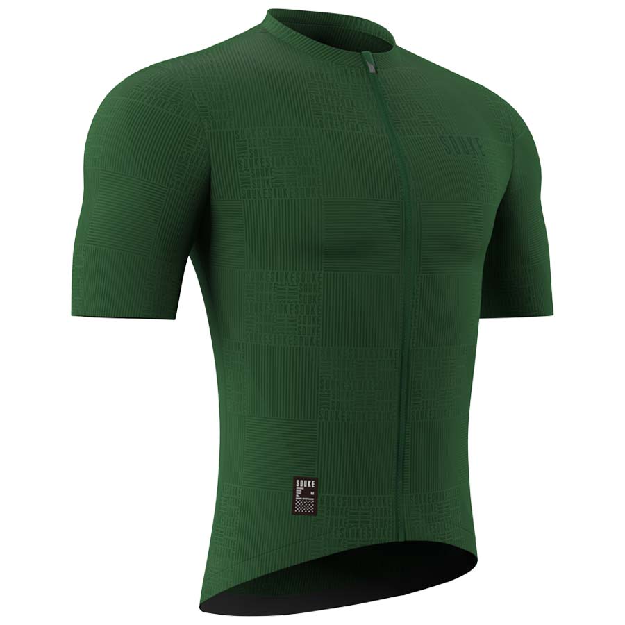 SOUKE, SOUKE SPORTS, GREEN, CS1103, MEN'S, CYCLING JERSEY,SUMMER,Men's Cycling SSL Jersey, HI RACE, QUICK DRY