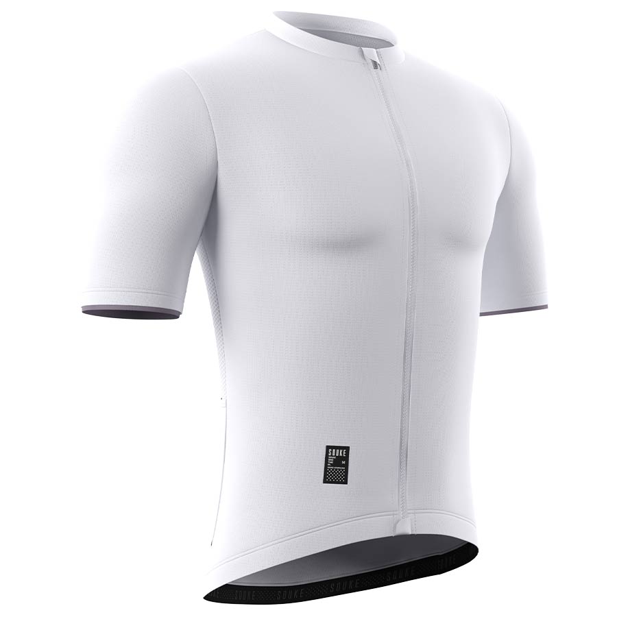 SOUKE, SOUKE SPORTS, WHITE, CS1105, MEN'S, CYCLING JERSEY,SUMMER,Men's Cycling SSL Jersey.