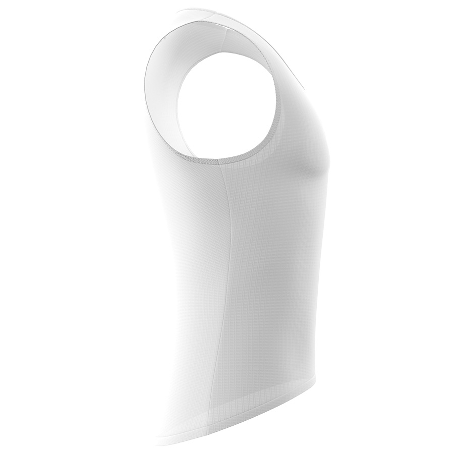 SOUKE, SOUKE SPORTS, WHITE, CS1100, Quick Dry, Sleeveless Cycling Base Layer, SUMMER, MEN'S