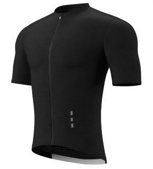 Souke Short Sleeve Cycling Jersey for Men - CS1101 - BLACK