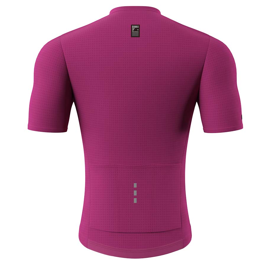 SOUKE, SOUKE SPORTS, PURPLE, CS1101, MEN'S, CYCLING JERSEY PRO, SUMMER,Men's Cycling SSL Jersey, HIGH VISIABLE, QUICK DRY, with 3 Rear Pockets, HI RACE.