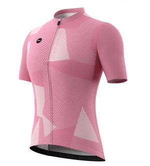 Souke Women's Hi Race Quick Dry Short Sleeve Cycling Jersey, Extreme Comfort, CS3107 - Pink