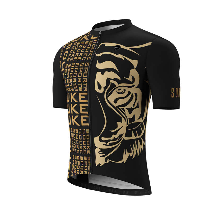 Limited Edition Cycling Jersey For The Year Of Tiger CS1125-Black - Image 2