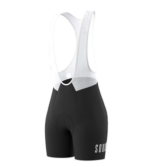 Women's Bib Shorts CS1502-Black